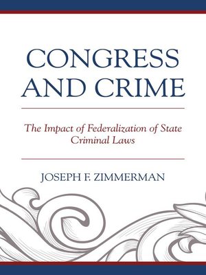 cover image of Congress and Crime